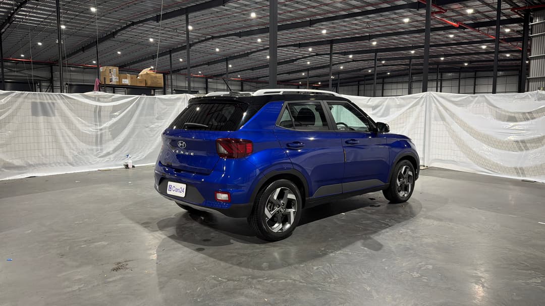 2023 Hyundai Venue Elite (denim) Two-tone Roof, Automatic, 44134 km, Right Back Diagonal (45- Degree) View