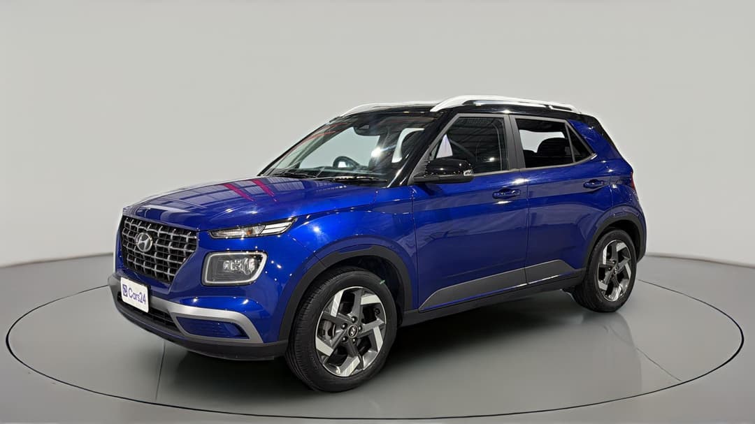 2023 Hyundai Venue Elite (denim) Two-tone Roof, Automatic, 44134 km, Left Front Diagonal (45- Degree) View