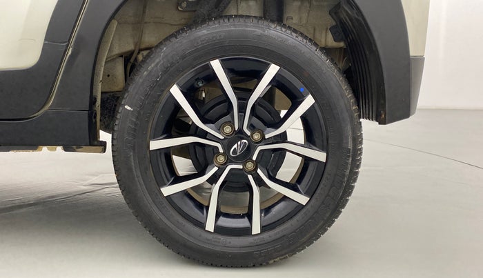 2018 Mahindra KUV 100 NXT K8 6 STR, Petrol, Manual, 13,555 km, Left Rear Wheel