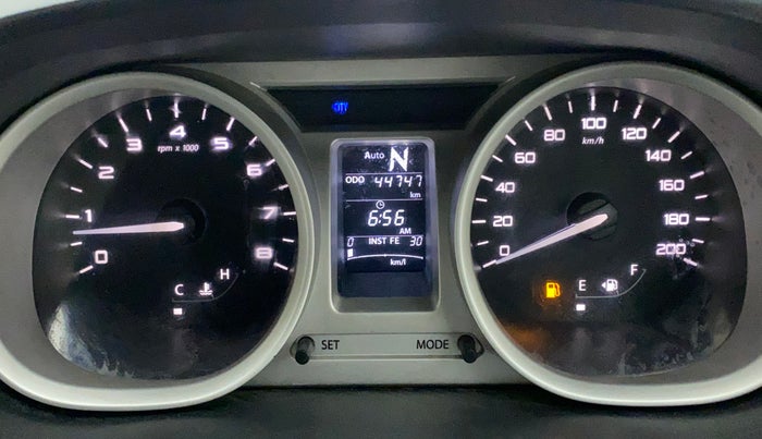 2017 Tata Tiago XZA PETROL, Petrol, Automatic, 44,747 km, Odometer Image