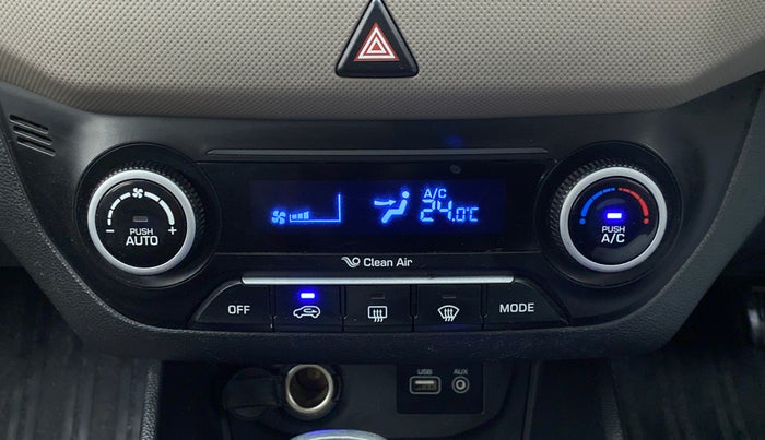 2017 Hyundai Creta SX PLUS AT 1.6 DIESEL, Diesel, Automatic, 1,00,854 km, Automatic Climate Control