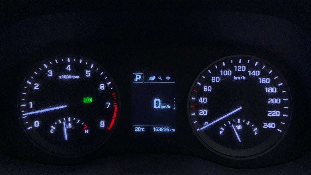 2018 Hyundai Tucson Active X (fwd), Automatic, 163235 km, Odometer View