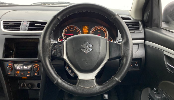 2015 Maruti Swift ZXI D, Petrol, Manual, 98,096 km, Steering Wheel Close Up