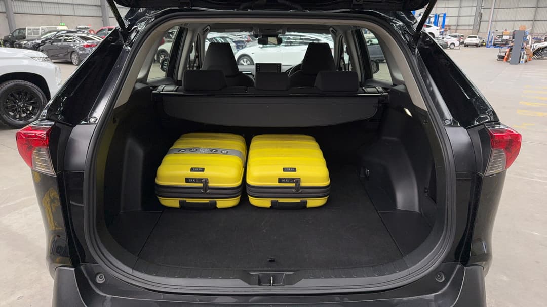 2022 Toyota RAV4 Gx (2WD), Automatic, 75671 km, Boot Inside View with Luggage