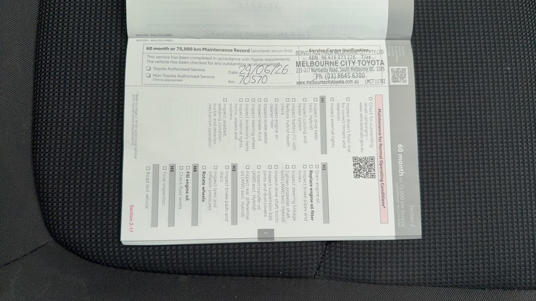 2022 Toyota RAV4 Gx (2WD), Automatic, 75671 km, Service History
