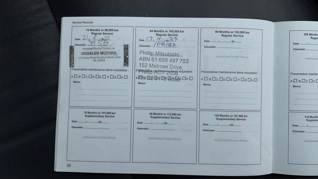 2019 Mitsubishi Pajero Sport Gls (4x4) 7 Seat, Automatic, 109732 km, Service History