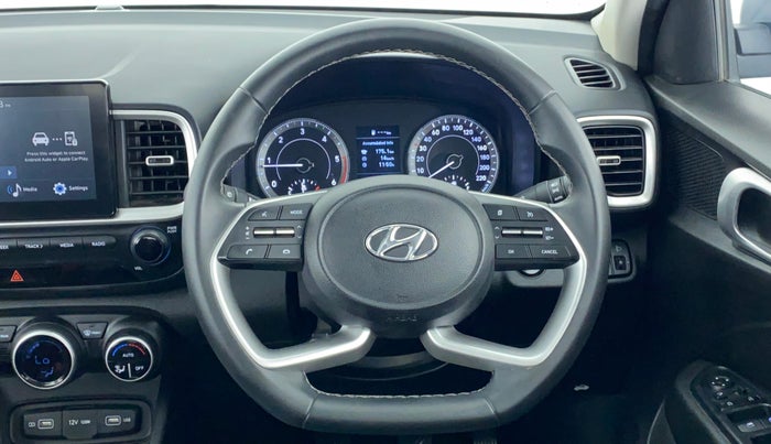 2021 Hyundai VENUE SX 1.5 (O) EXECUTIVE CRDI, Diesel, Manual, Steering Wheel Close Up