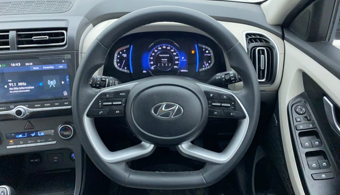 2020 Hyundai Creta 1.5 SX (O), Diesel, Manual, 19,251 km, Steering Wheel Close Up
