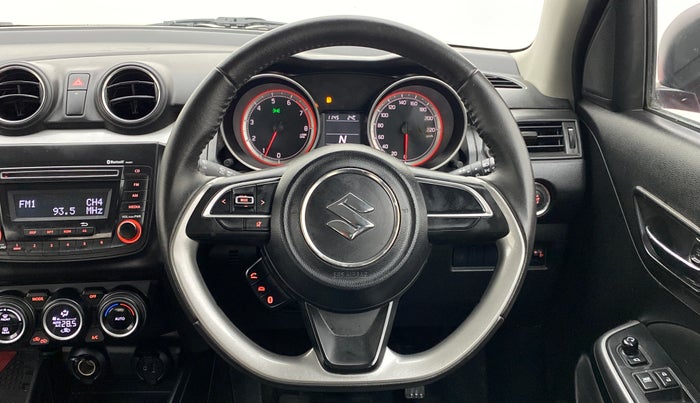 2018 Maruti Swift ZXI (AMT), Petrol, Automatic, 18,168 km, Steering Wheel Close Up