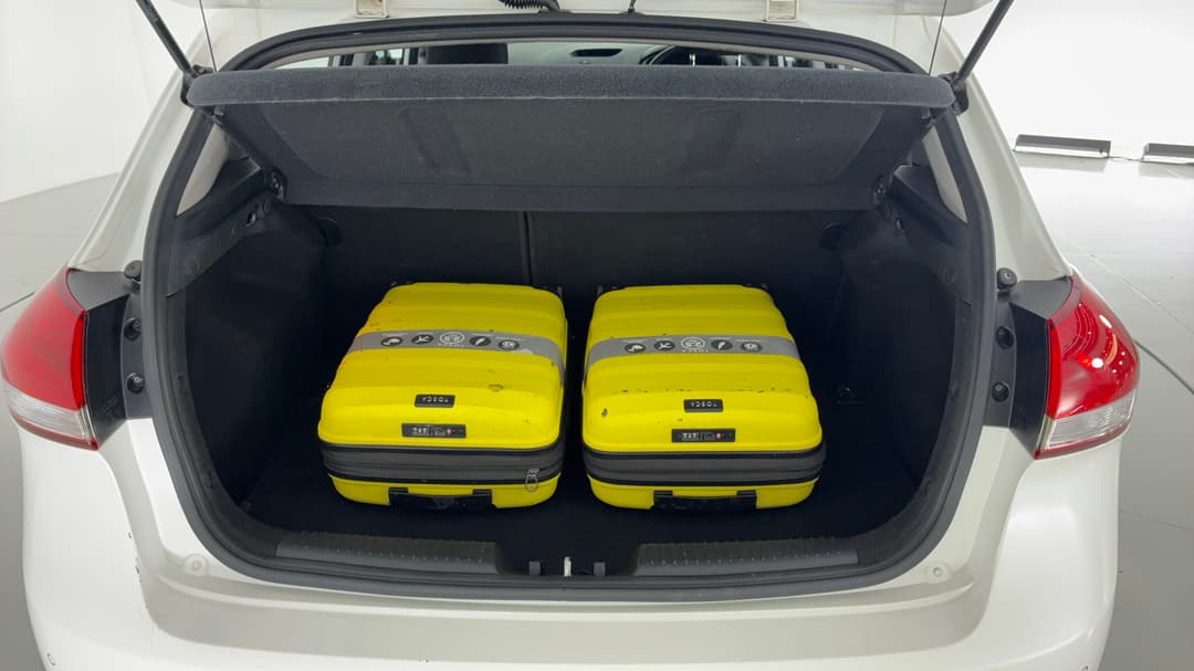 2017 Kia Cerato S, Automatic, 94490 km, Boot Inside View with Luggage
