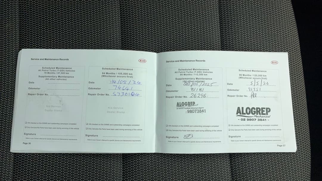 2017 Kia Cerato S, Automatic, 94490 km, Service History