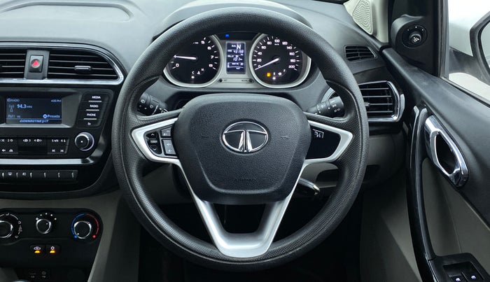 2017 Tata Tiago XZA 1.2 REVOTRON, Petrol, Automatic, 43,262 km, Steering Wheel Close Up