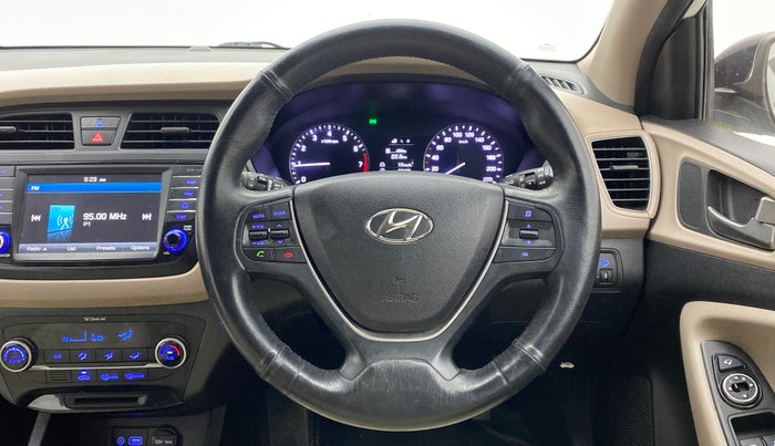 2015 Hyundai Elite i20 ASTA 1.2 (O), Petrol, Manual, 51,490 km, Steering Wheel Close Up