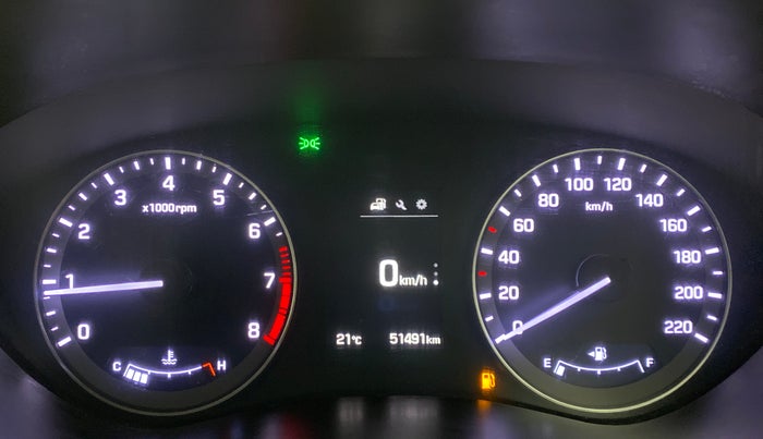 2015 Hyundai Elite i20 ASTA 1.2 (O), Petrol, Manual, 51,490 km, Odometer Image