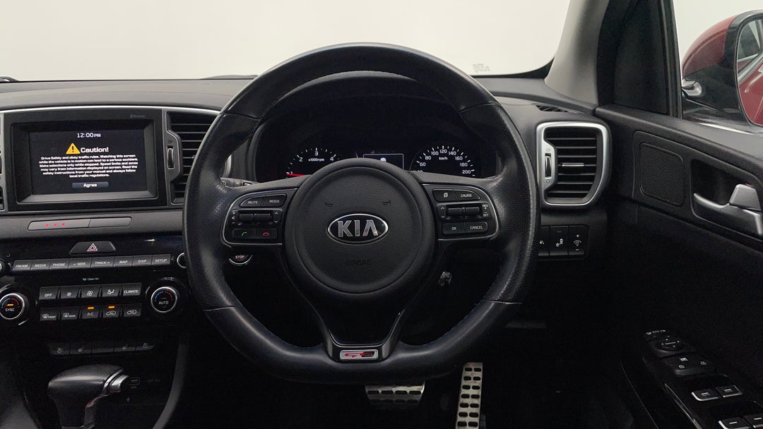 2017 Kia Sportage Gt-line (awd), Automatic, 70728 km, Steering Wheel Close-up