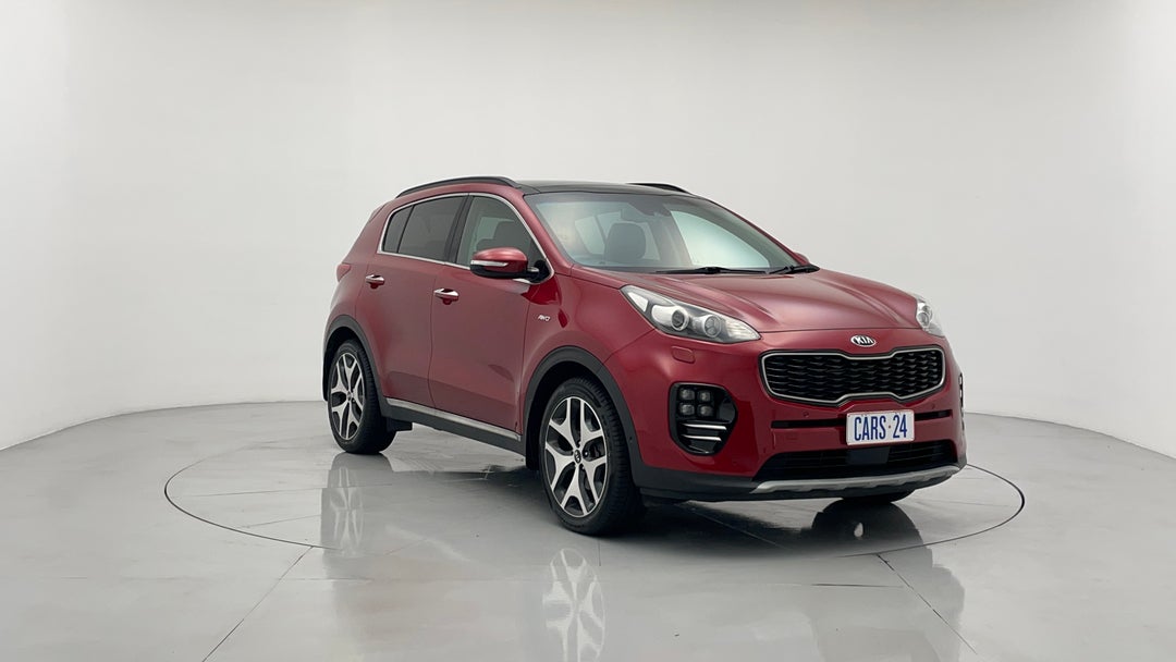 2017 Kia Sportage Gt-line (awd), Automatic, 70728 km, Right Front Diagonal (45- Degree) View