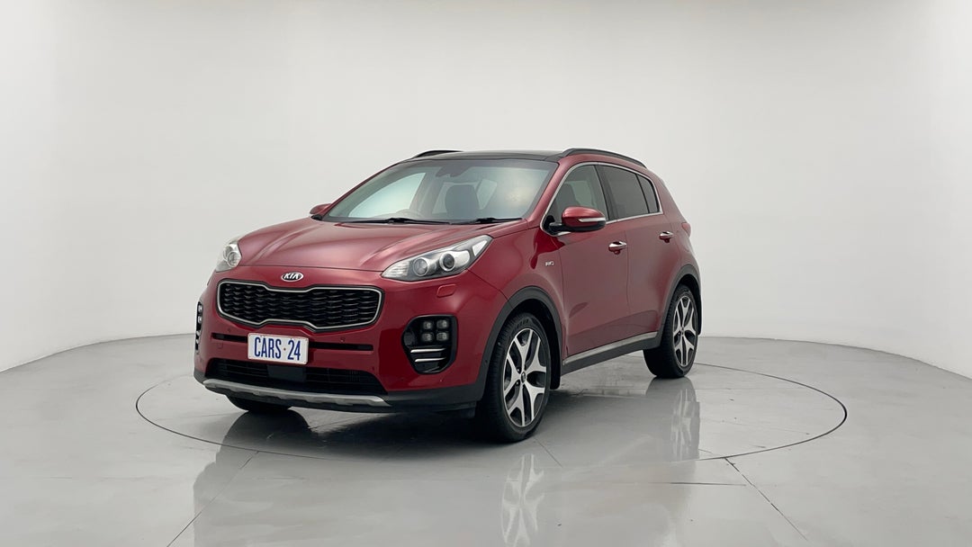 2017 Kia Sportage Gt-line (awd), Automatic, 70728 km, Left Front Diagonal (45- Degree) View