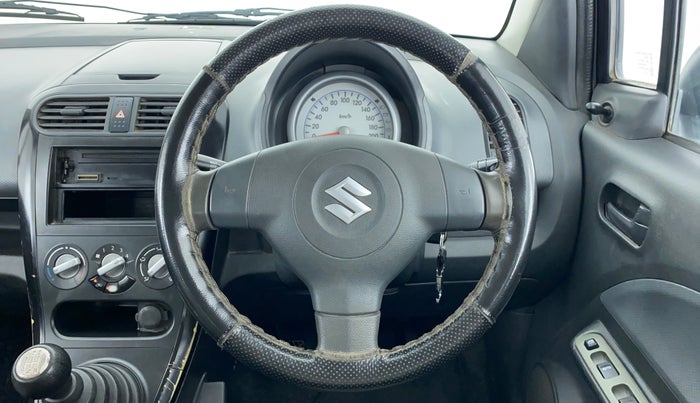 2011 Maruti Ritz LXI, Petrol, Manual, 85,273 km, Steering Wheel Close Up