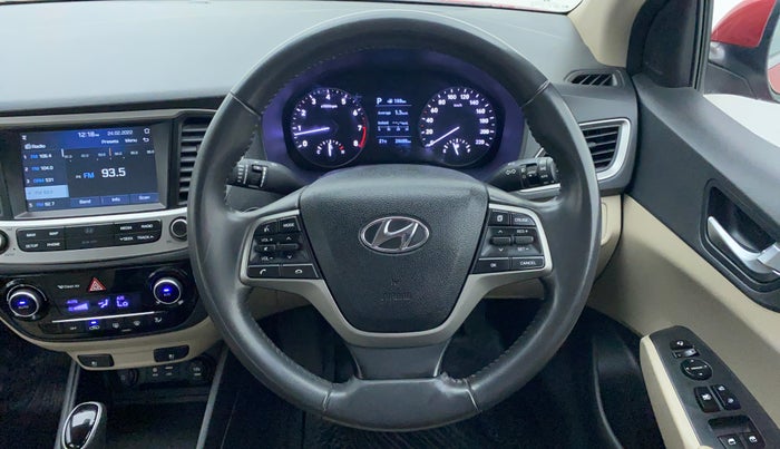 2018 Hyundai Verna 1.6 SX VTVT AT (O), Petrol, Automatic, 24,846 km, Steering Wheel Close Up