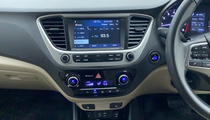 2018 Hyundai Verna 1.6 SX VTVT AT (O), Petrol, Automatic, 24,846 km, Air Conditioner
