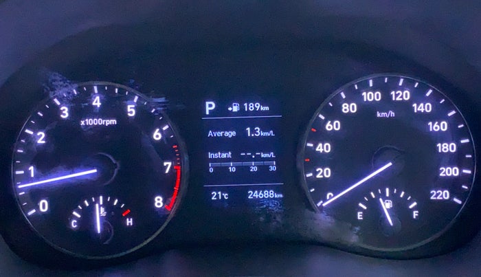 2018 Hyundai Verna 1.6 SX VTVT AT (O), Petrol, Automatic, 24,846 km, Odometer Image