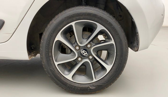 2017 Hyundai Grand i10 ASTA 1.2 KAPPA VTVT, Petrol, Manual, 69,873 km, Left Rear Wheel