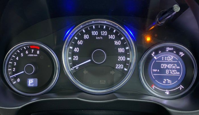 2018 Honda City VX CVT PETROL, Petrol, Automatic, 95,915 km, Odometer View