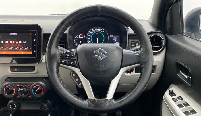 2020 Maruti IGNIS ZETA 1.2, Petrol, Manual, 56,218 km, Steering Wheel Close Up