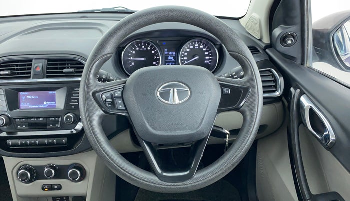 2019 Tata Tiago XZ 1.2 REVOTRON, Petrol, Manual, 19,450 km, Steering Wheel Close Up