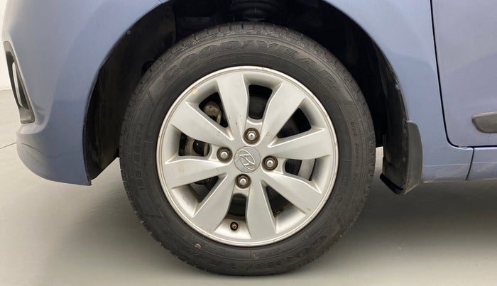 2015 Hyundai Xcent S 1.2 OPT, Petrol, Manual, 63,100 km, Left Front Wheel