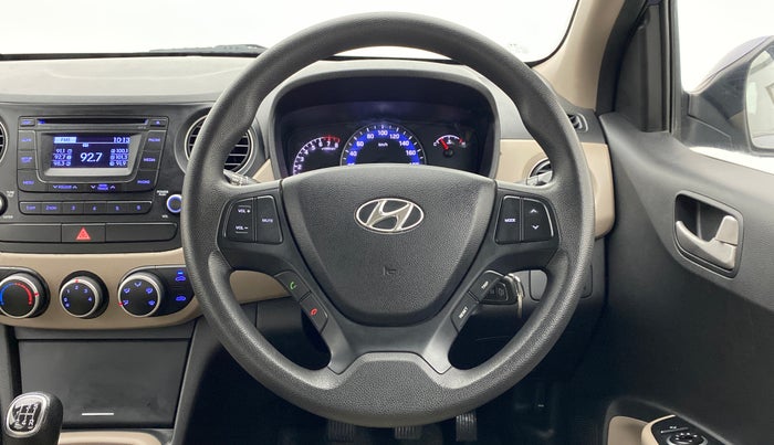 2015 Hyundai Xcent S 1.2 OPT, Petrol, Manual, 63,100 km, Steering Wheel Close Up