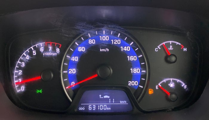 2015 Hyundai Xcent S 1.2 OPT, Petrol, Manual, 63,100 km, Odometer Image
