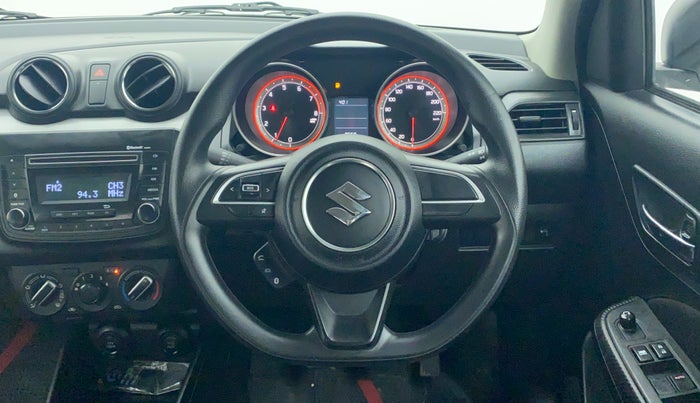2018 Maruti Swift VXI D, Petrol, Manual, 8,648 km, Steering Wheel Close-up