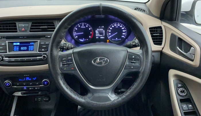 2016 Hyundai Elite i20 ASTA 1.2, Petrol, Manual, 37,845 km, Steering Wheel Close Up