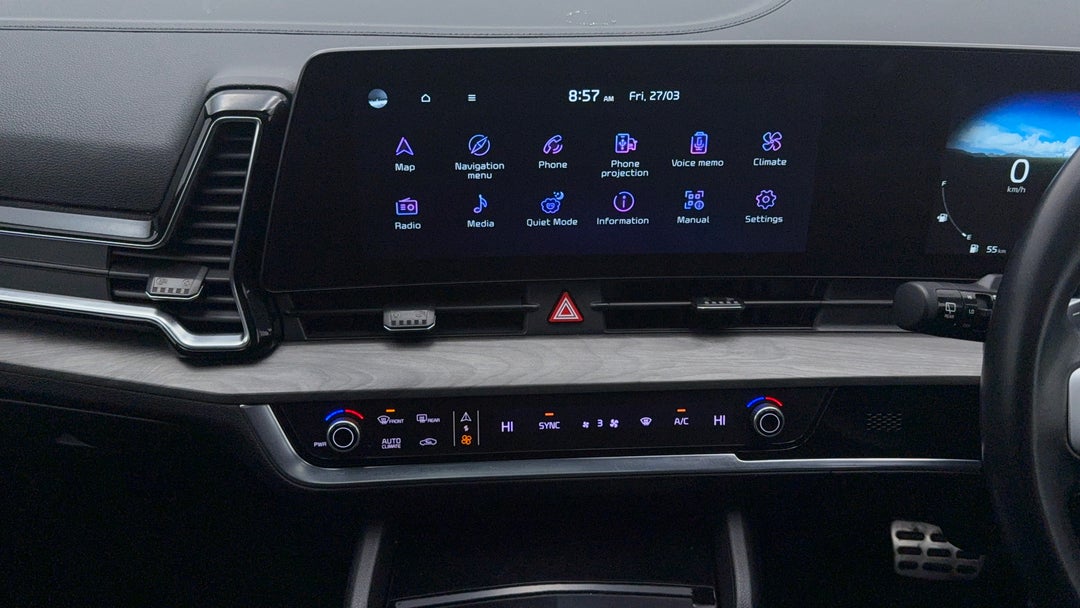 2022 Kia Sportage Gt-line (AWD), Automatic, 55469 km, Center Console