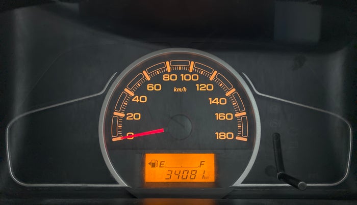2020 Maruti Alto LXI, Petrol, Manual, 34,100 km, Odometer Image
