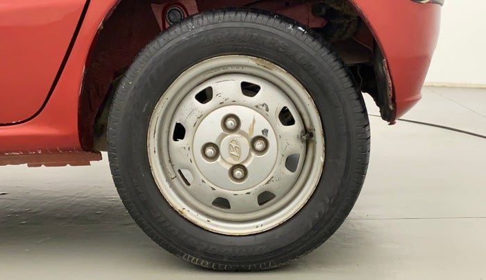 2013 Hyundai Santro Xing GL PLUS, Petrol, Manual, 71,365 km, Left Rear Wheel