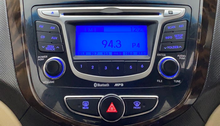 2013 Hyundai Verna FLUIDIC 1.6 VTVT EX, Petrol, Manual, 63,229 km, Infotainment System