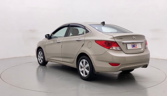 2013 Hyundai Verna FLUIDIC 1.6 VTVT EX, Petrol, Manual, 63,229 km, Left Back Diagonal