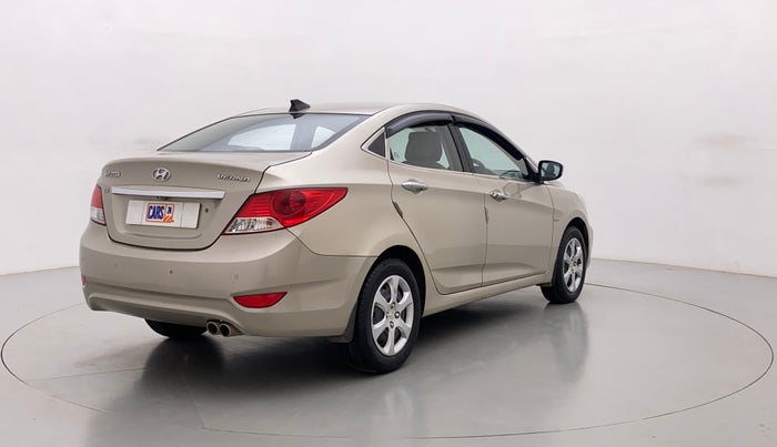 2013 Hyundai Verna FLUIDIC 1.6 VTVT EX, Petrol, Manual, 63,229 km, Right Back Diagonal