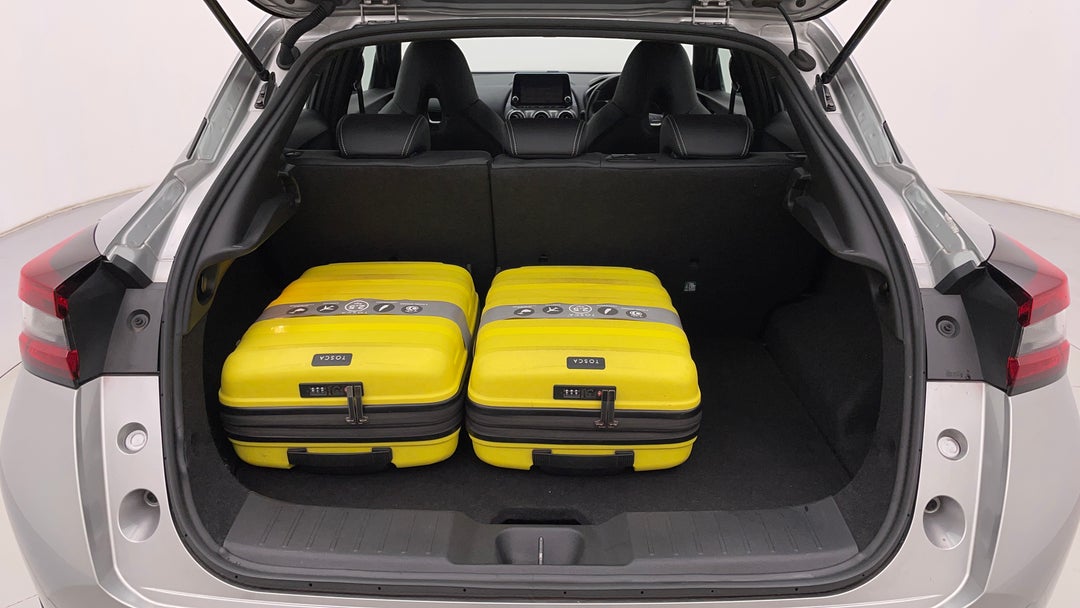 Boot Inside View with Luggage