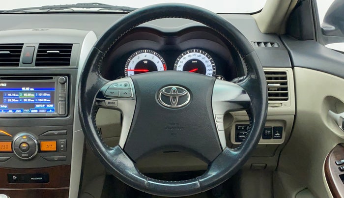 2011 Toyota Corolla Altis G PETROL, Petrol, Manual, 63,980 km, Steering Wheel Close Up