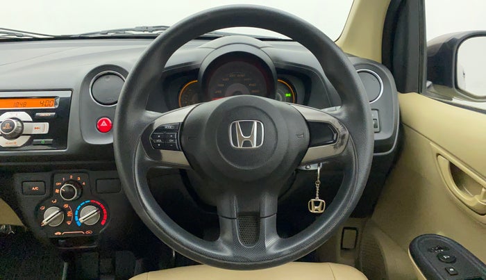 2014 Honda Amaze 1.2L I-VTEC S, Petrol, Manual, 54,505 km, Steering Wheel Close Up