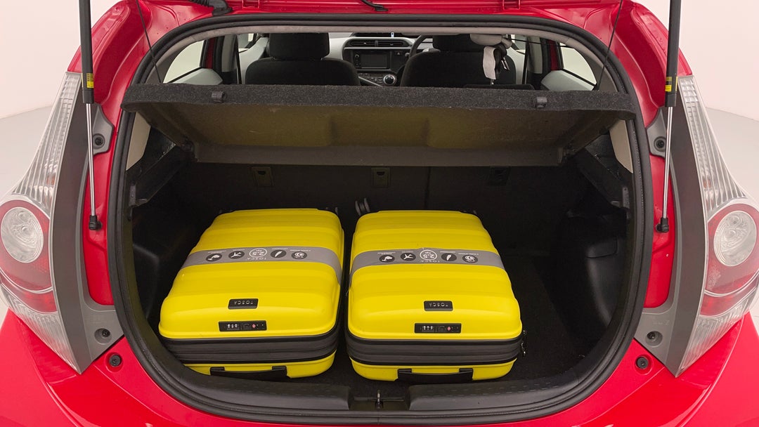 Boot Inside View with Luggage