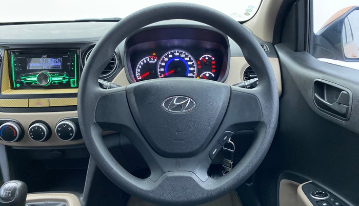 2017 Hyundai Grand i10 MAGNA 1.2 VTVT, Petrol, Manual, 20,879 km, Steering Wheel