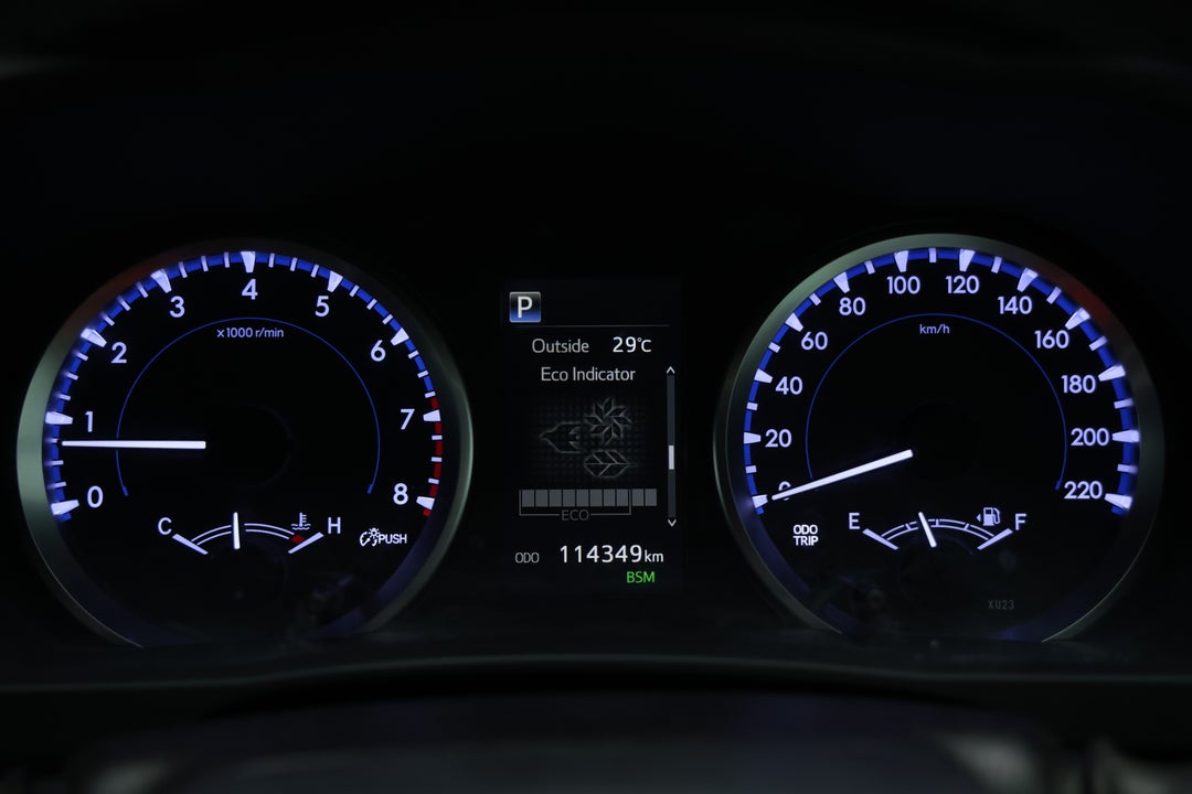 2018 Toyota Kluger Gxl (4x2), Automatic, 114349 km, Odometer View