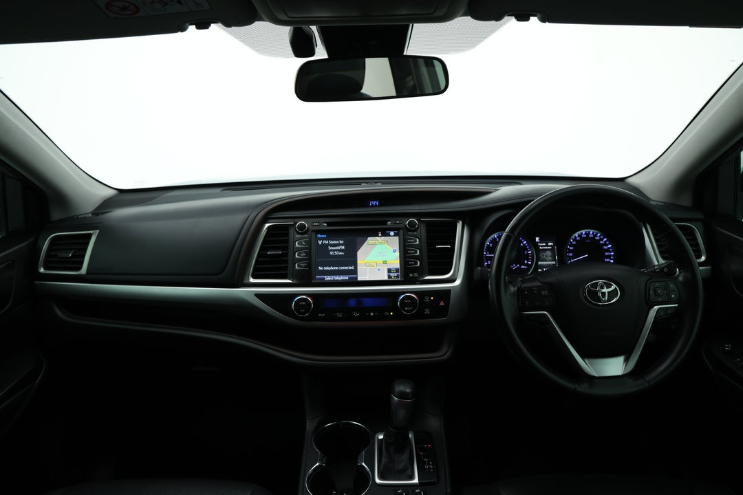 2018 Toyota Kluger Gxl (4x2), Automatic, 114349 km, Dashboard View