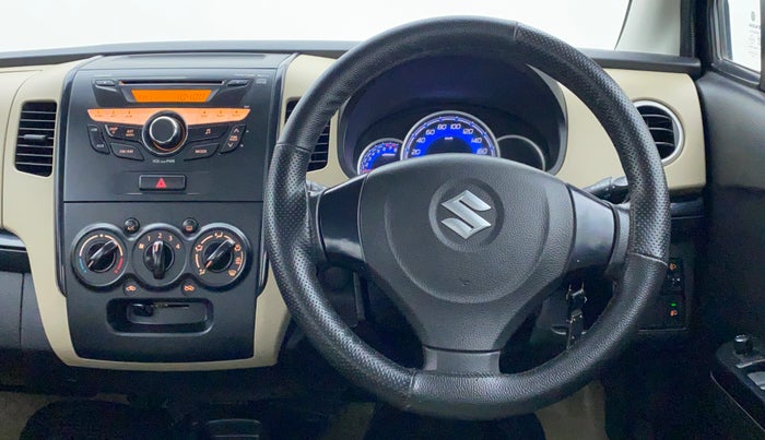 2017 Maruti Wagon R 1.0 VXI, Petrol, Manual, 15,810 km, Steering Wheel Close Up