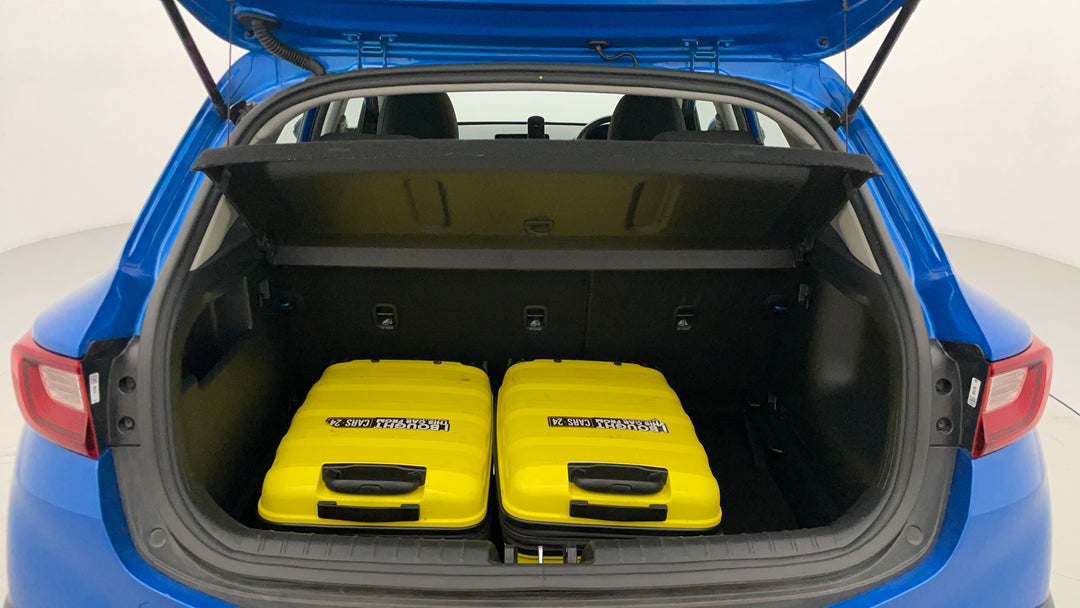 Boot Inside View with Luggage