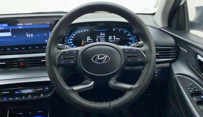 2022 Hyundai NEW I20 ASTA (O) 1.2 MT, Petrol, Manual, 28,448 km, Steering Wheel Close Up